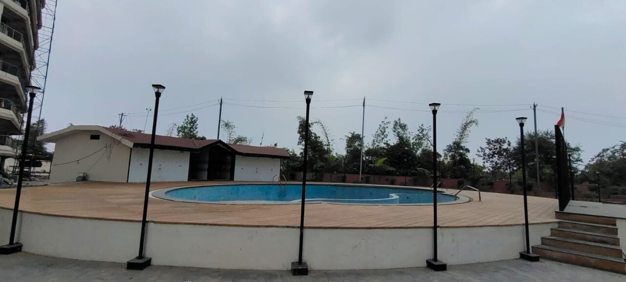 Swimming pool at the Vision Jabalpur campus